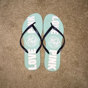 Pink Victoria Secret Flip Flops