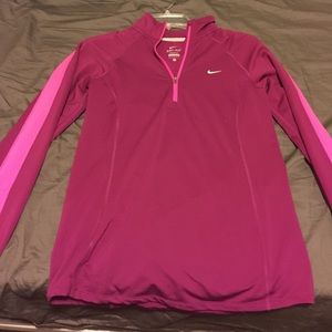 Nike Dri-fit running quarter zip pullover
