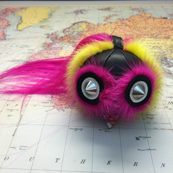 Fur Monster Key Charm