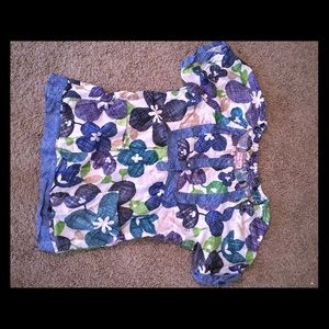 Koi size medium scrub top