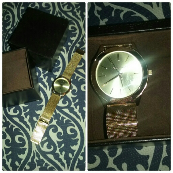Gold Michael Kors Watch