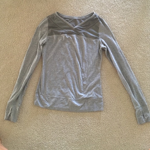 Lululemon grey long sleeve