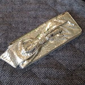 Nine West gold Clutch
