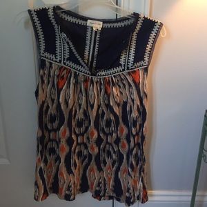 Anthropologie tank blouse