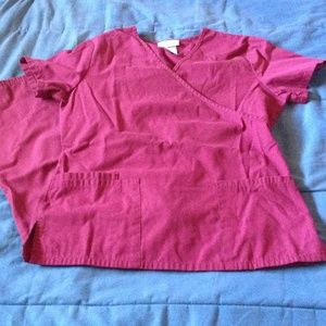 Scrubs set BUNDLE (3 )w/drawstring flare leg pants