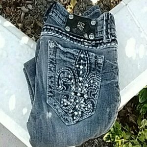 Miss Me Jeweled Bootcut Jeans