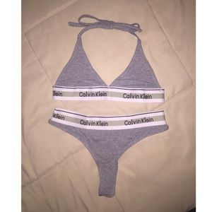 Calvin Klein Thong Set