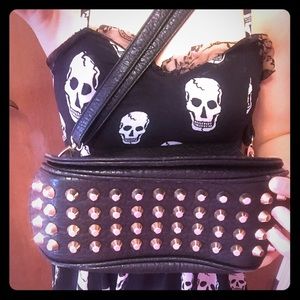 Gold Studded bottom purse