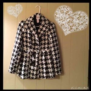 ✨🎉Houndstooth peacoat🎉✨