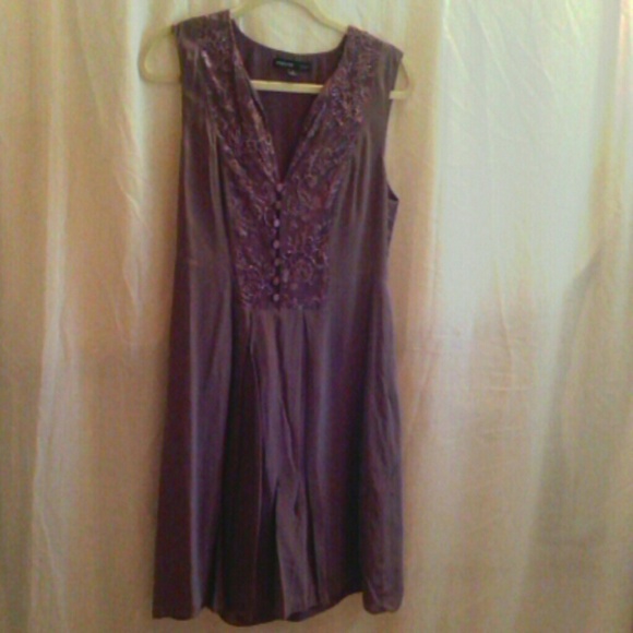 Fashion Star by Saks 5th Ave. NY purple dress