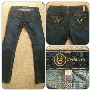 Bebe jeans worn once