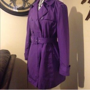 ‼️Lowest‼️ Kenneth Cole Reaction Purple Trench L