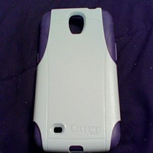 Otter box for Samsung Galaxy Mega purple and gray