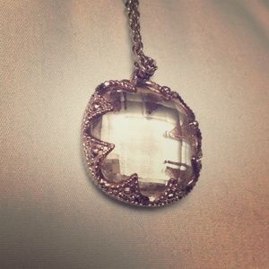 Long Silver Necklace