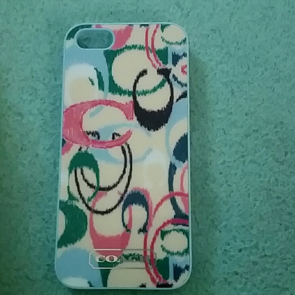 COACH iPhone 5 phone case - Picture 1 of 4
