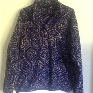 Beautifully patterned Patagonia fleece