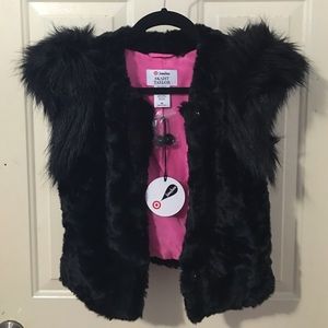 Skaist Taylor Neiman Marcus x Target fur vest XS