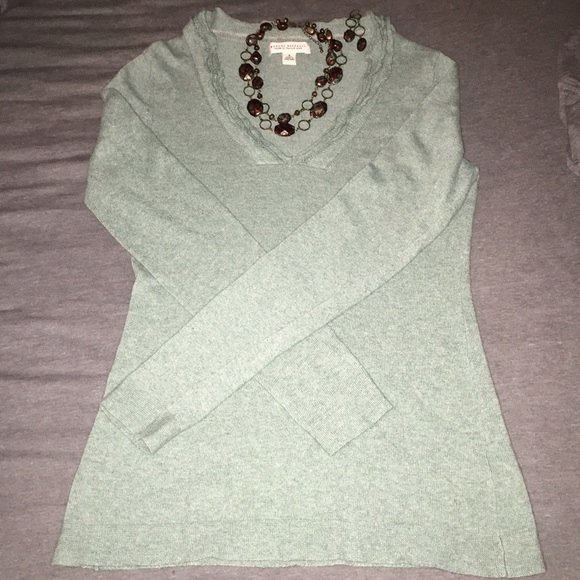 Banana Republic Green Sweater