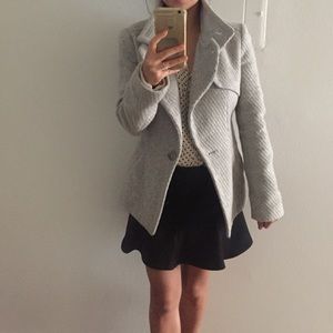 Light Grey Wool Coat sz 0