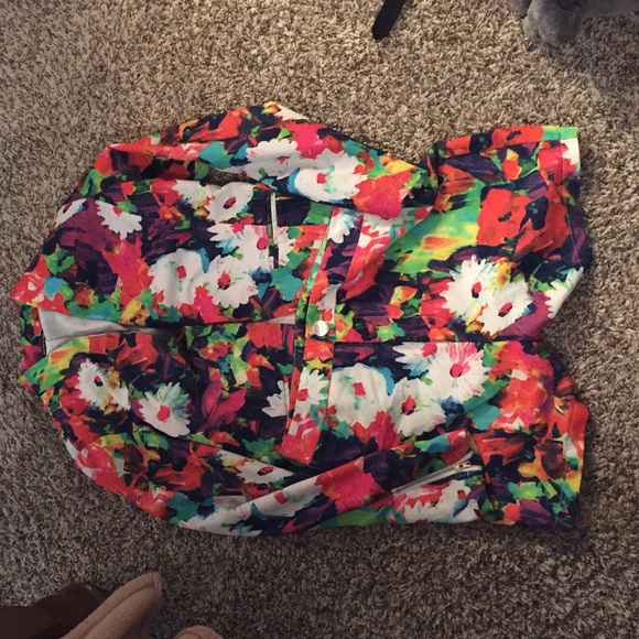 Short and blazer set