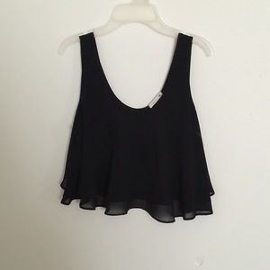 🎀Chiffon Crop Top🎀