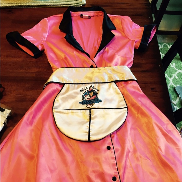 50s diner waitress costume