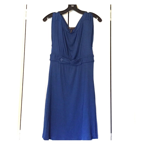 BCBG Max Azria Blue Knit Dress