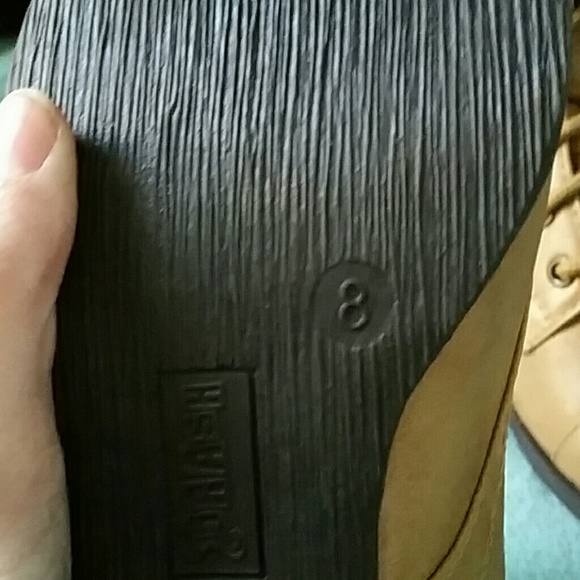 tan combat boots - Picture 3 of 4