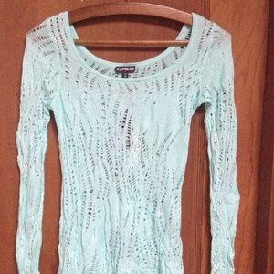 Express Mint Sweater