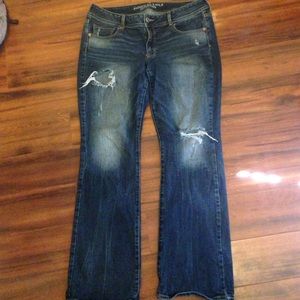 American eagle jeans size 14