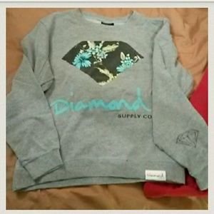 2 for $35 diamond supply crew sweatshirt.