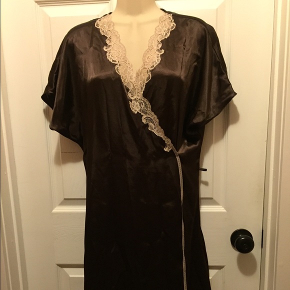 Brown short Lightweight Robe