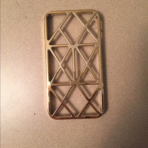 I phone 4/4s gold pacsun case