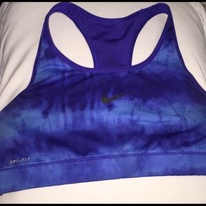 Nike dri fit sports bra