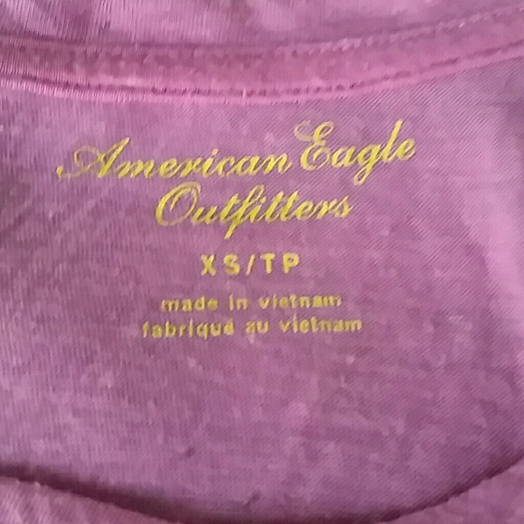 American Eagle 3/4 sleeve top - Picture 2 of 2