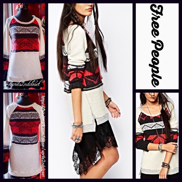 Free People Sweaters - FREE PEOPLE Tunic Pullover