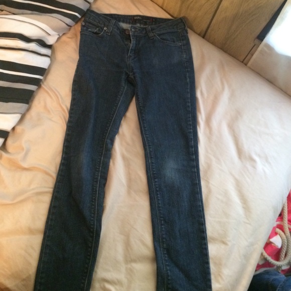 Dark blue skinny jeans