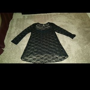 Lace black shirt