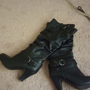 Black boots