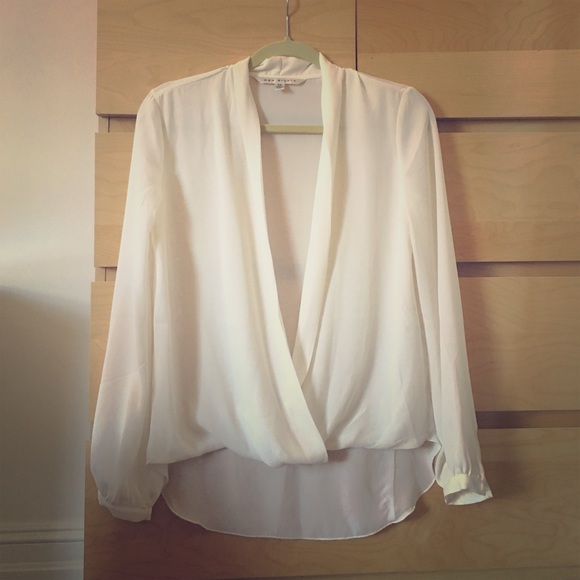 Max Studio Cream Blouse