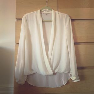 Max Studio Cream Blouse