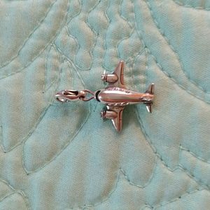 Airplane Charm With Latch
