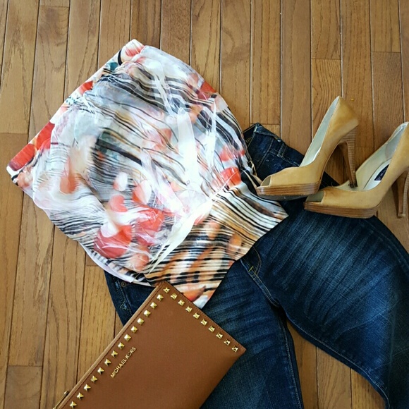 Arden B strapless top