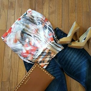 Arden B strapless top