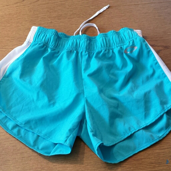 Teal Oakley shorts