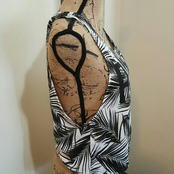 { BOGO 50% } PINK Tropical Muscle Tee - Picture 2 of 3