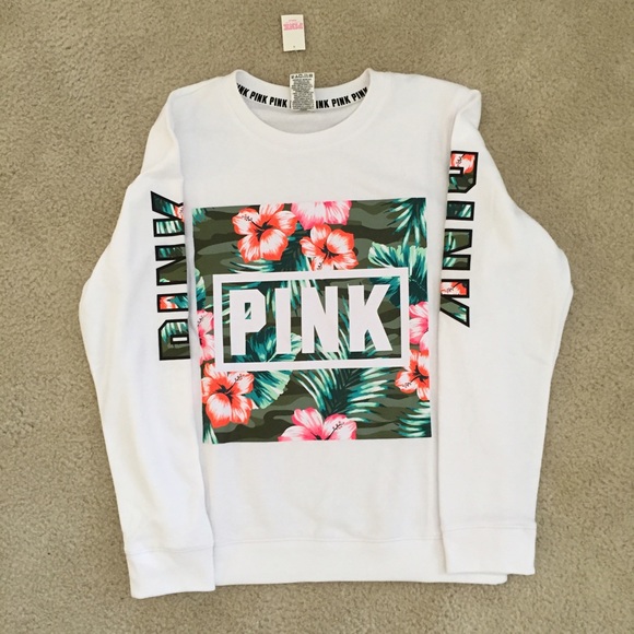 PINK Victoria's Secret Sweaters - Pink VS crew neck