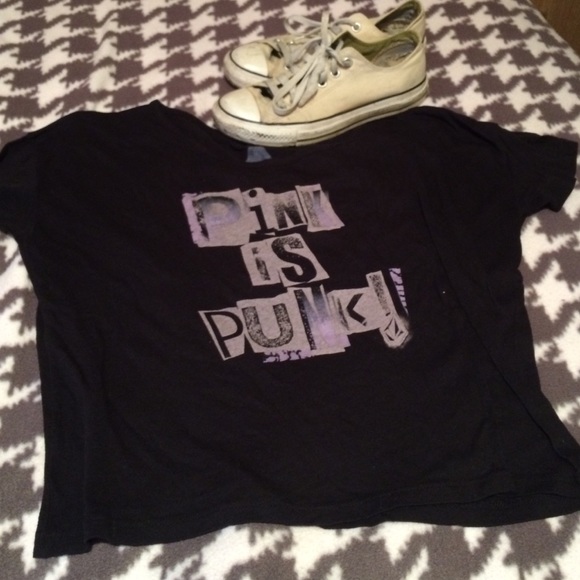 Volcom "Pink is Punk" Boxy Crop tee