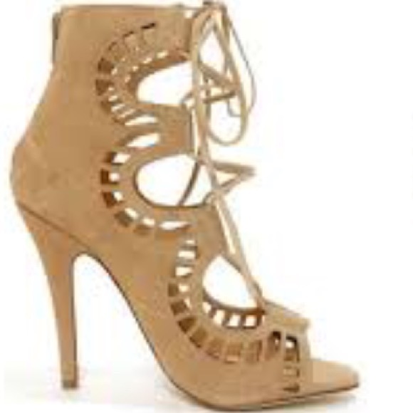 Just fab cutout heels