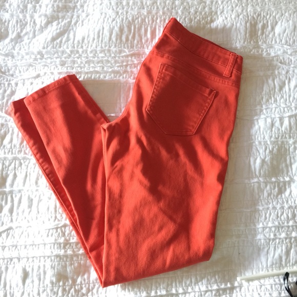 Burnt Orange Skinny Jeans